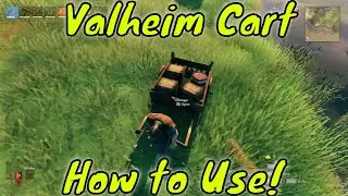 Valheim Cart How To Use and Build!