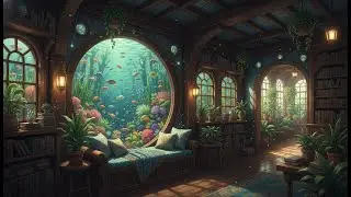 Submarine Home | Under Water Day Routine | NO Mobile No Wi-fi | Ghibli Style Video