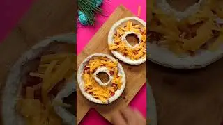 Bagel omelettes for breakfast? #shorts #breakfastideas