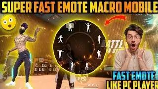 Free Fire Me Mobile Se Fast Emote Kaise Dikhaye | How To Do Fast Emote Like Pc IN Mobile - Sk Sayed
