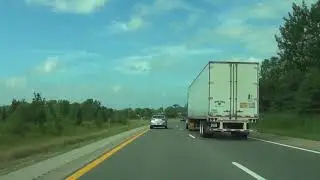 Michigan - Interstate 196 West/South - Mile Marker 60 to 50