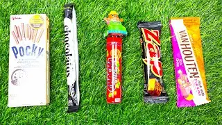 ASMR Unboxing GIANT Sweets Chocolate and Chocolate Stick