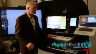 New Media Synergy Studio w/ Ergotron, Omnimount, Infocus | Digital Health Summit at CES 2013