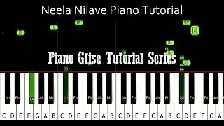 Neela Nilave Piano Cover | Sam CS | RDX | Piano Glise Tutorial Series