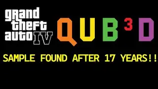 Образец GTA IV QUB3D найден спустя 17 лет?