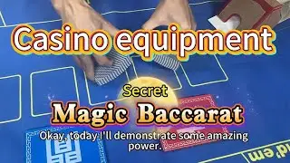【Casino equipment】Crown Casino caught the dealer cheating#Baccarat