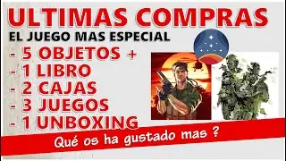 MI JUEGO MAS ESPECIAL Y ULTIMAS COMPRAS