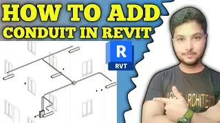 How to Add Conduit in Revit | Tutorial | Nabeel Architect