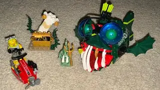 Lego Atlantis 7978 Angler Attack Review