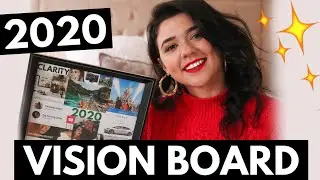 How to Create Your 2020 Vision Board | Quick, Easy, NO Magazines!
