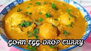 Goan Egg Drop Curry | Comfort Food #eggdropcurry #goanrecipe #goancuisine