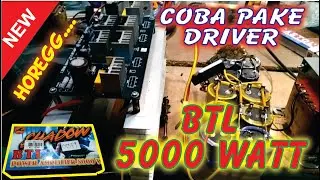 Driver BTL 5000 Watt Power Amplifier