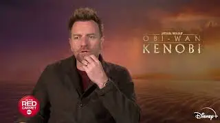 Ewan McGregor talks about the new Star Wars series Obi-Wan Kenobi on Disney+.