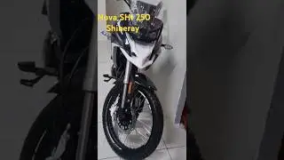Shi 250 EFI preto com branco  Shineray #moto #shineray #mototrail #youtube #duasrodas #shorts