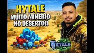 HYTALE Muito minerio no deserto!!