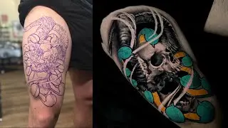 12 HOUR TATTOO SESSION behind the scenes!