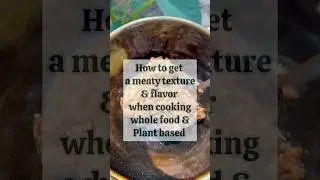 Check out the list of umami rich & textural ingredients in the first comment #wholefoodplantbased