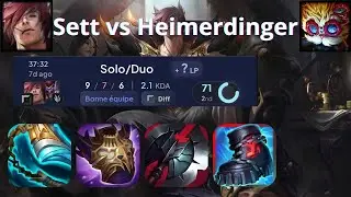 Comment vaincre Heimerdinger le counter de Sett