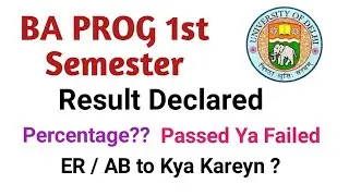 SOL BA PROG First'semester result explain |Passed ya fail ?