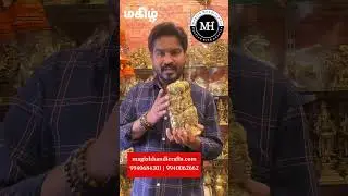 Brass Lord Shiva three face and goddess Parvathi idol | Brass statue shop in chennai | Ambattur