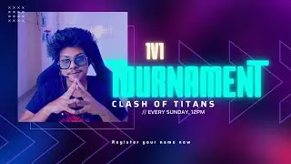 1v1 Tournament क्या आप तैयार हो ? COT Sunday Tournament