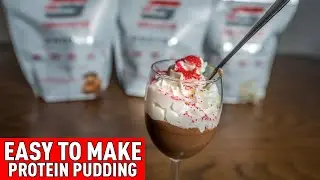 Muscle Building Protein Pudding Recipe | Healthy Snack