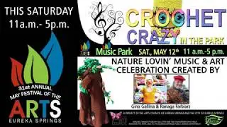 Music Park YarnBomb-Eureka Springs