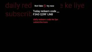 daily redeem code