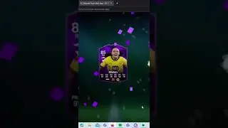 &lsquo;Ooohhh Purple card, who is it?&rsquo; #eafc24 #fifa #shorts #webapp #futchampsrewards