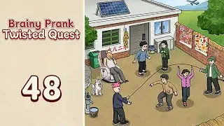 Brainy Prank: Twisted Quest Level 48 Rope Skipping | Every Puzzle Solved! 🎯