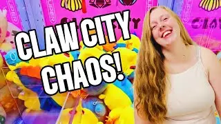 CLAW City Chaos! Winning Big at This New Claw Machine Arcade