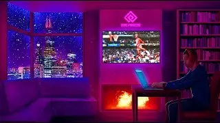 ❄️ Winter Snow Coding in Chicago | 🎧 Lofi Hip-Hop Motivation