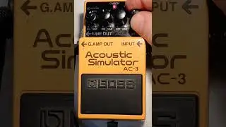 Is it that bad ? Boss ac3 acoustic sim #guitarpedals
