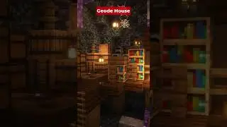 Minecraft : Geode House Tutorial | #shorts