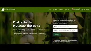 In Your Home Massage   How to find a mobile massage therapist near you