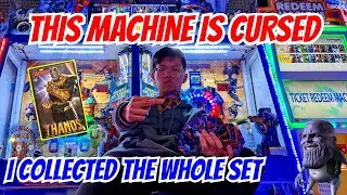 I TRIED TO BEAT THE  MARVEL AVENGERS COIN PUSHER!!!