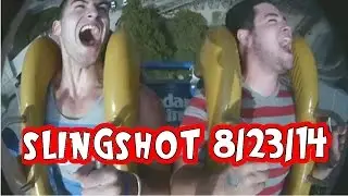 Cedar Point's Slingshot - 8/23/14 | Ricky & Tyler - NotYourAverageTy