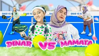MAMATA AJAK DINAR PERTAMAKALI MAIN PADEL, DARI YANG HAPPY JADI EMOSI🤣😭 #trending 