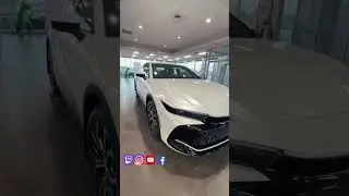 Toyota Crown 2023 White colour #toyota #crown #reels #reelsvideo  #reel @Toyota #dealership #wow