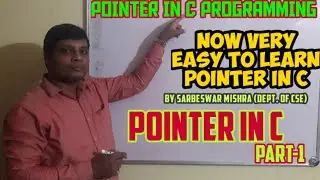 POINTER IN C PROGRAMMING | POINTER PART-1 | POINTER IN C | RAJ CLASSES | POINTER| POINTER IN DETAILS