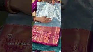 Bridal pattu sarees at just Rs.3500 | #BGPS7Customised Aari work blouse code- CNAA2✨8807326100🦋