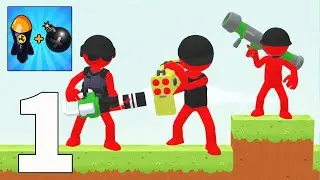 Merge Bombs - Gameplay Walkthrough Part 1 (iOS, Android)