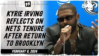 Kyrie Irving reflects on Nets tenure in return to Barclays Center | SNY