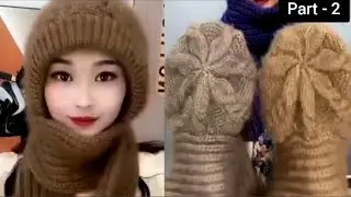 woolen cap design for ladies/woolen topi ka design/topi banane ka tarika/baby cap design 2026