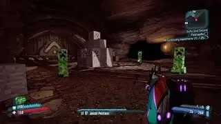 Borderlands 2 - Minecraft Easter Egg