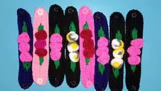 Facemask adapter maygarcrochets with mini roses...#adapter/#extend