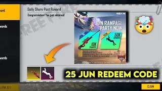 25 JUN REDEEM CODE 🥰