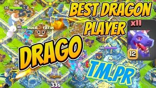 ДРАГО №1 игрок на драконах в Clash of Clans | Легендарный ранг | Повторы