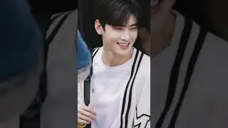 ASTRO Cha EunWoo's 🐮 charming smile 6/3 #astro#aroha#mj#jinjin#chaeunwoo#moonbin#rocky#sanha#shorts