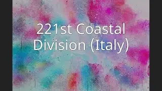 221st Coastal Division (Italy)